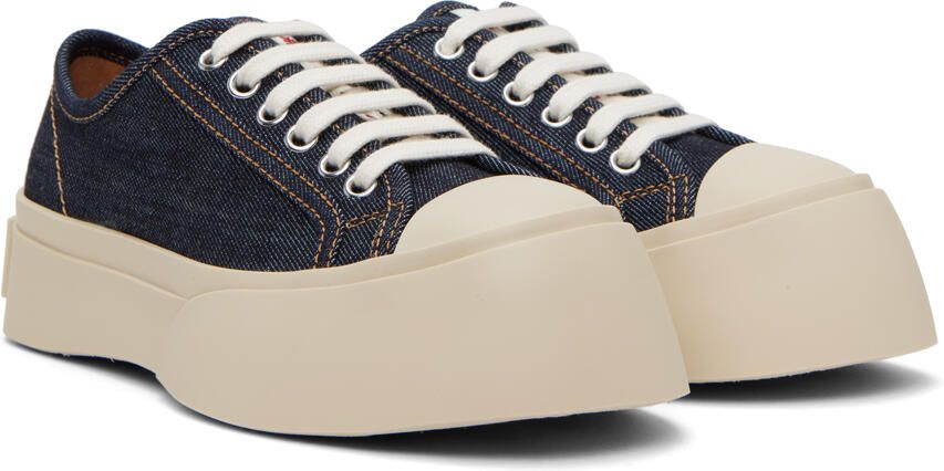 Marni Blue Pablo Denim Sneaker - Picture 2