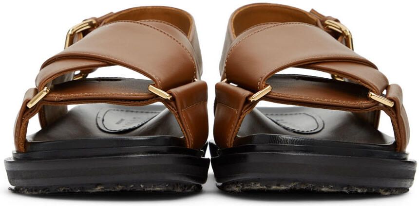 Marni Brown Fussbett Sandals - Picture 2