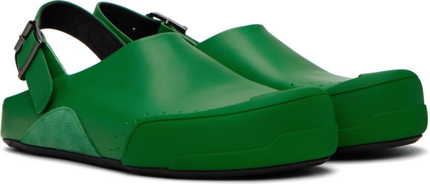Marni Green Dada Sandals - Picture 2