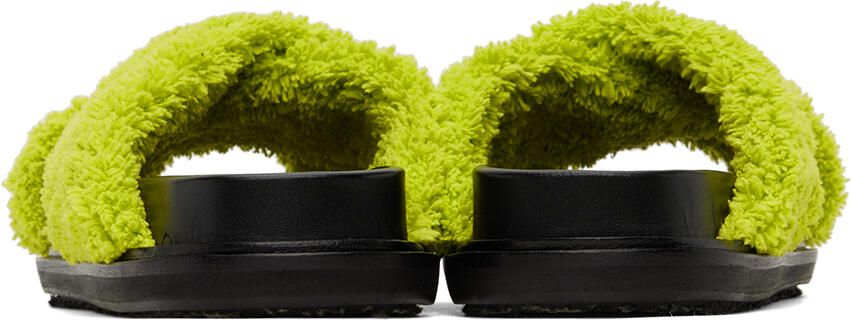 Marni Green Fussbett Sandals - Picture 2