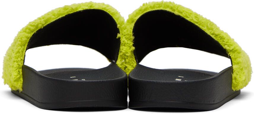 Marni Green Logo Sandals