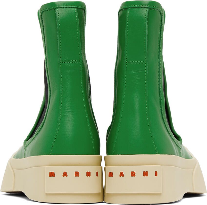 Marni Green Pablo Chelsea Boots