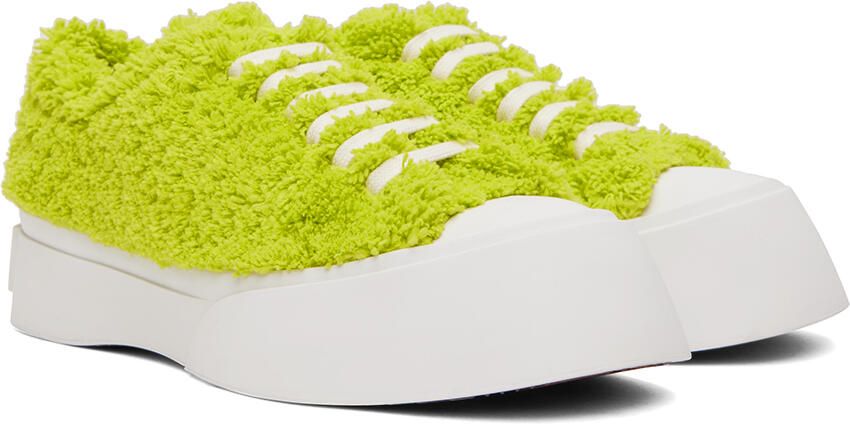 Marni Green Terry Pablo Sneakers - Picture 2