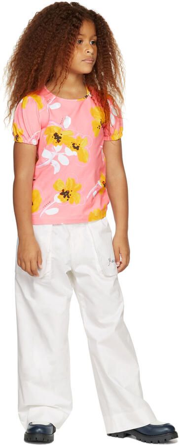 Marni Kids Navy & White Two Tone Boots - Picture 4