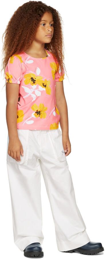 Marni Kids Navy Lace-Up Boot - Picture 4