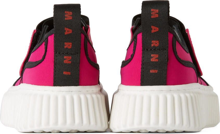 Marni Kids Pink Jewel Sneakers