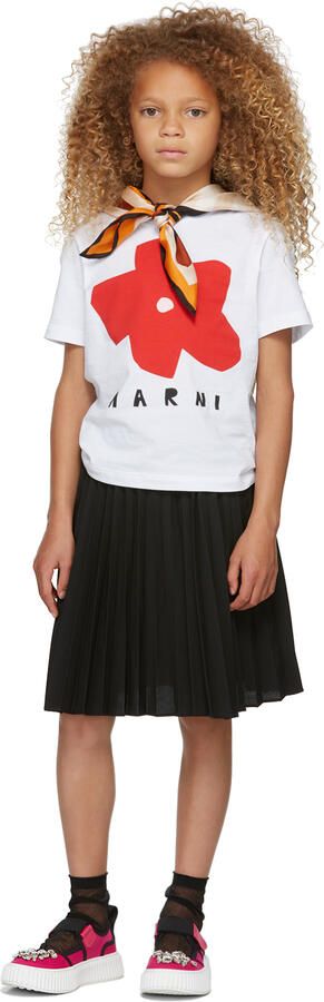 Marni Kids Pink Jewel Sneakers - Picture 4