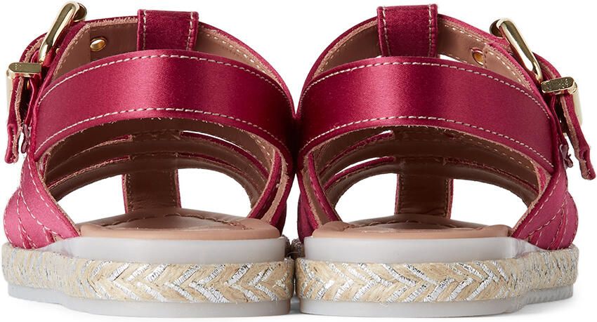 Marni Kids Pink Maritime Sandals