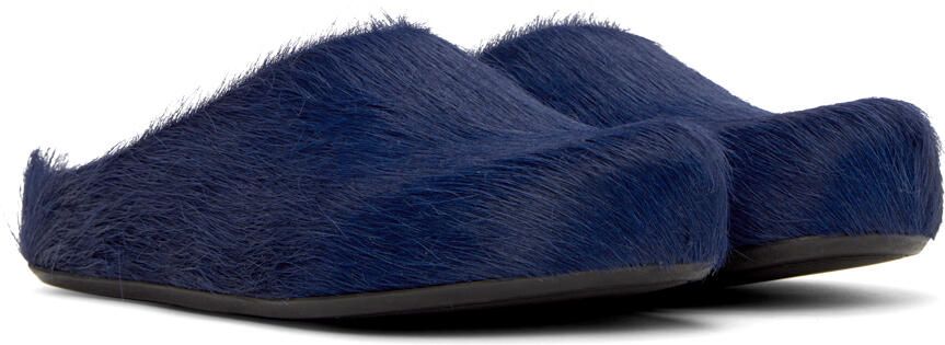 Marni Navy Fussbett Sabot Slides - Picture 2