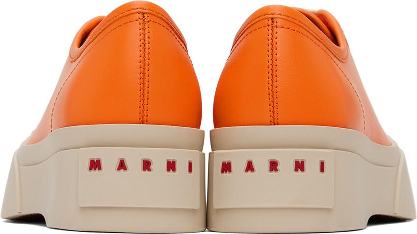 Marni Orange Pablo Sneakers
