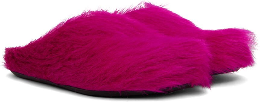 Marni Pink Fussbett Sabot Loafers - Picture 2