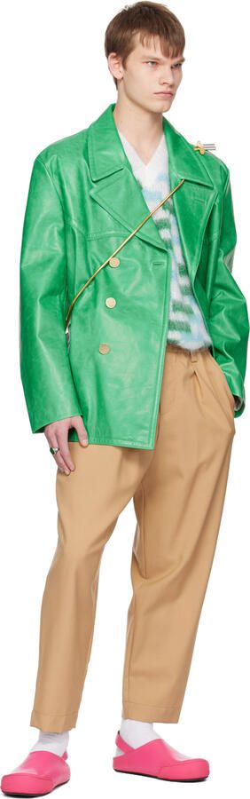 Marni Pink Fussbett Sabot Sandals - Picture 4