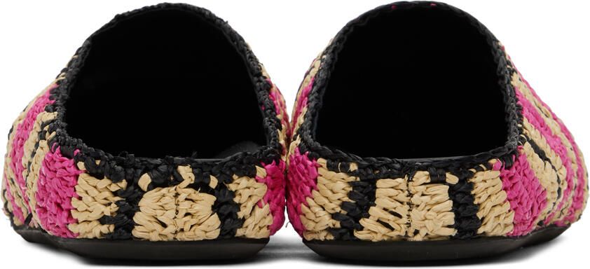 Marni Pink No Vacancy Inn Edition Fussbett Loafers