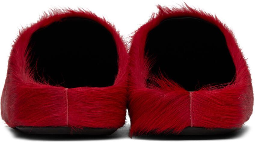 Marni Red Fussbett Sabot Slippers