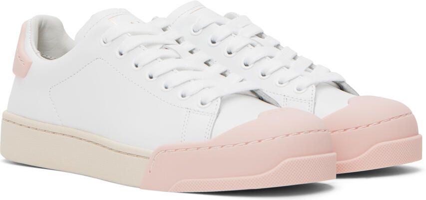 Marni White Dada Bumper Sneakers - Picture 2