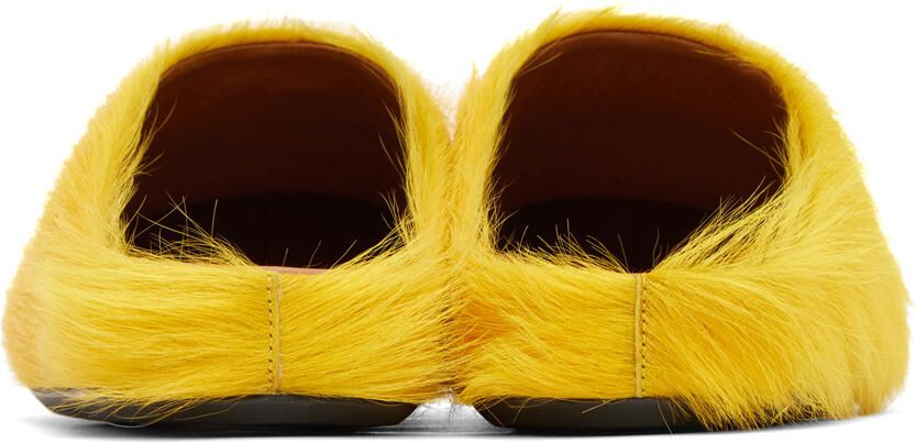 Marni Yellow Fussbett Loafers