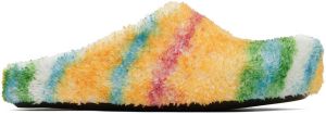 Marni Multicolor Fussbett Sabot Loafers