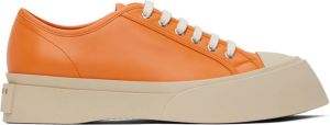Marni Orange Pablo Sneakers