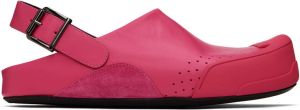 Marni Pink Fussbett Sabot Sandals