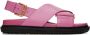 Marni Pink Fussbett Sandals - Thumbnail 1