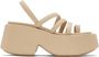 Marsèll Beige Zeppo Sandals - Thumbnail 1