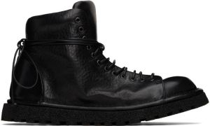 Marsèll Black Gomme Pallottola Pomice Boots