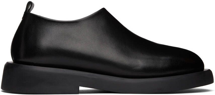 Marsèll Black Gomme Pantofola Loafers