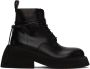 Marsèll Black Microne Ankle Boots - Thumbnail 1