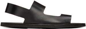 Marsèll Black Sandellone Sandals