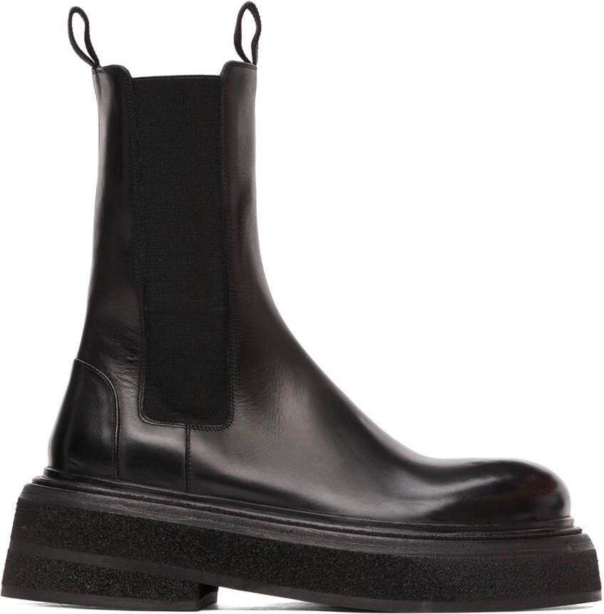 Marsèll Black Zuccone Ankle Boots