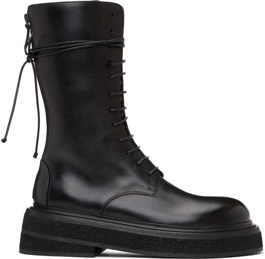 Marsèll Black Zuccone Boots - Picture 6