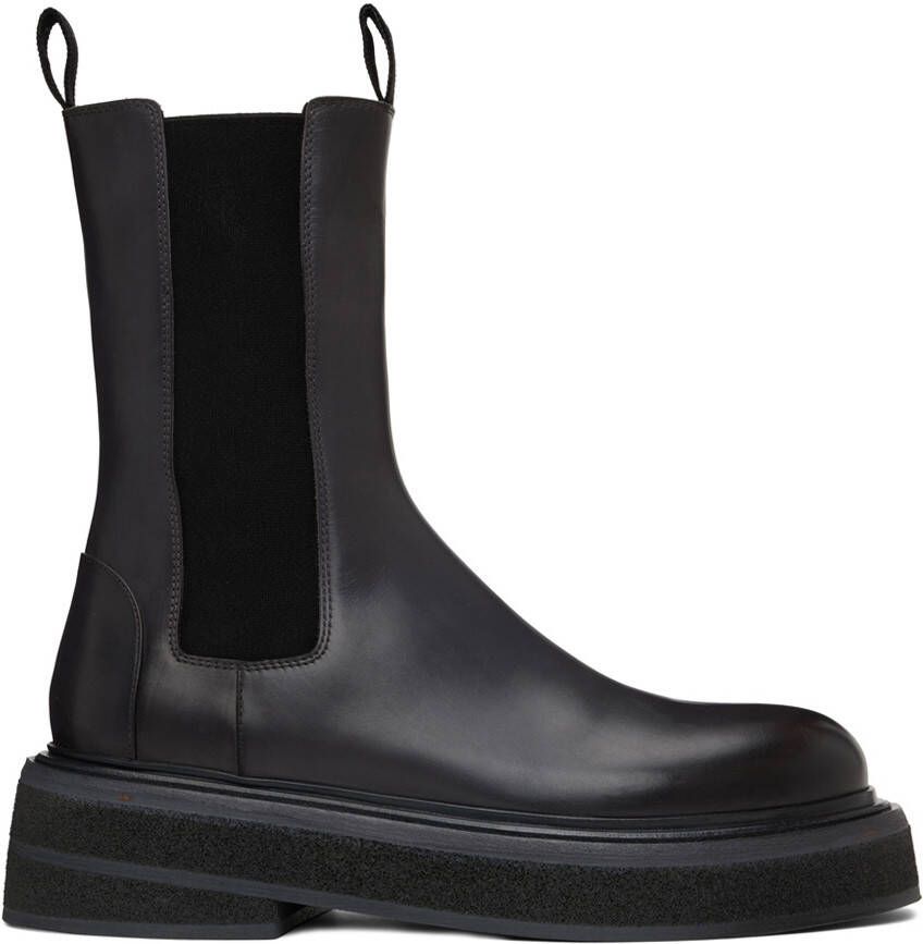 Marsèll Black Zuccone Chelsea Boots
