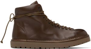 Marsèll Brown Gomme Pallottola Lace-Up Boots