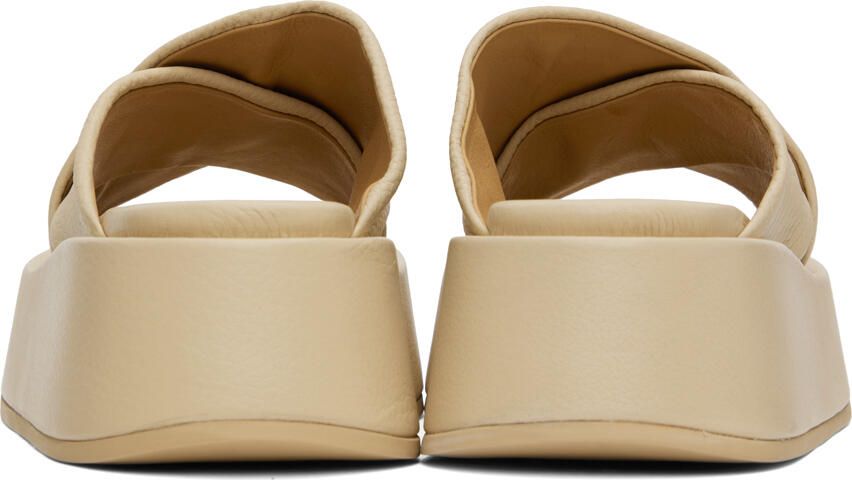 Marsèll Beige Platform Sandals