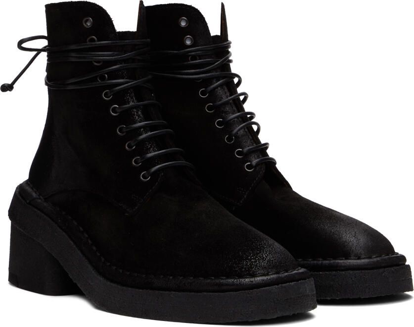 Marsèll Black Burraccio Ankle Boots - Picture 2