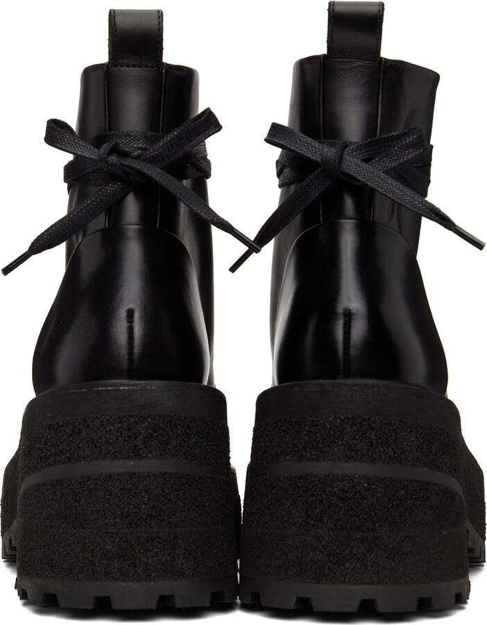 Marsèll Black Carretta Anfibio Boots - Picture 2