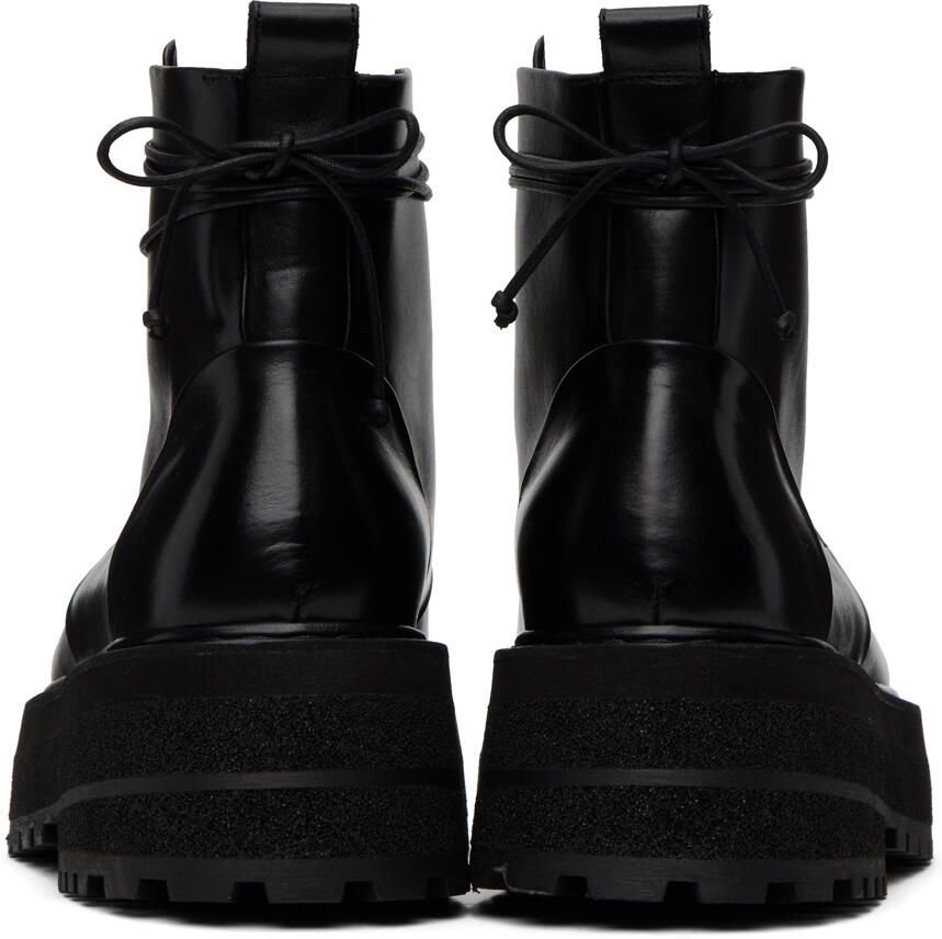 Marsèll Black Carretta Lace-Up Boots
