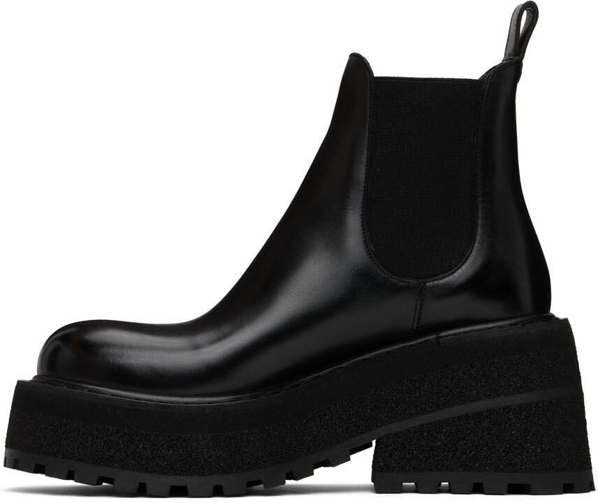 Marsèll Black Carretta Chelsea Boots - Picture 2