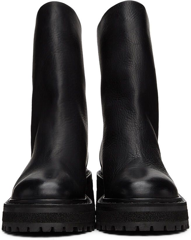 Marsèll Black Carro Zip Boots - Picture 2
