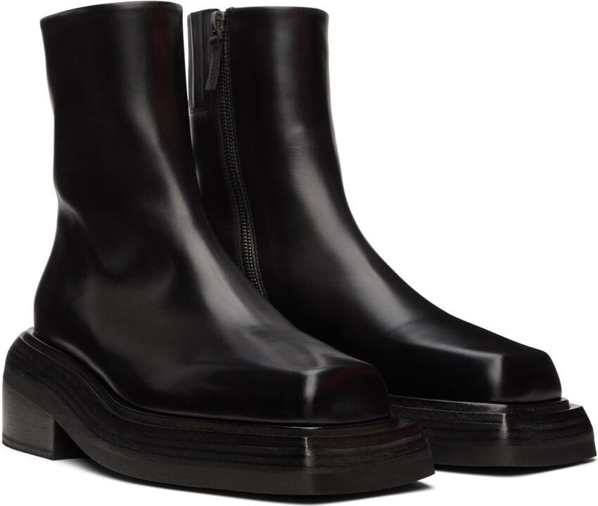 Marsèll Black Cassetto Boots - Picture 2