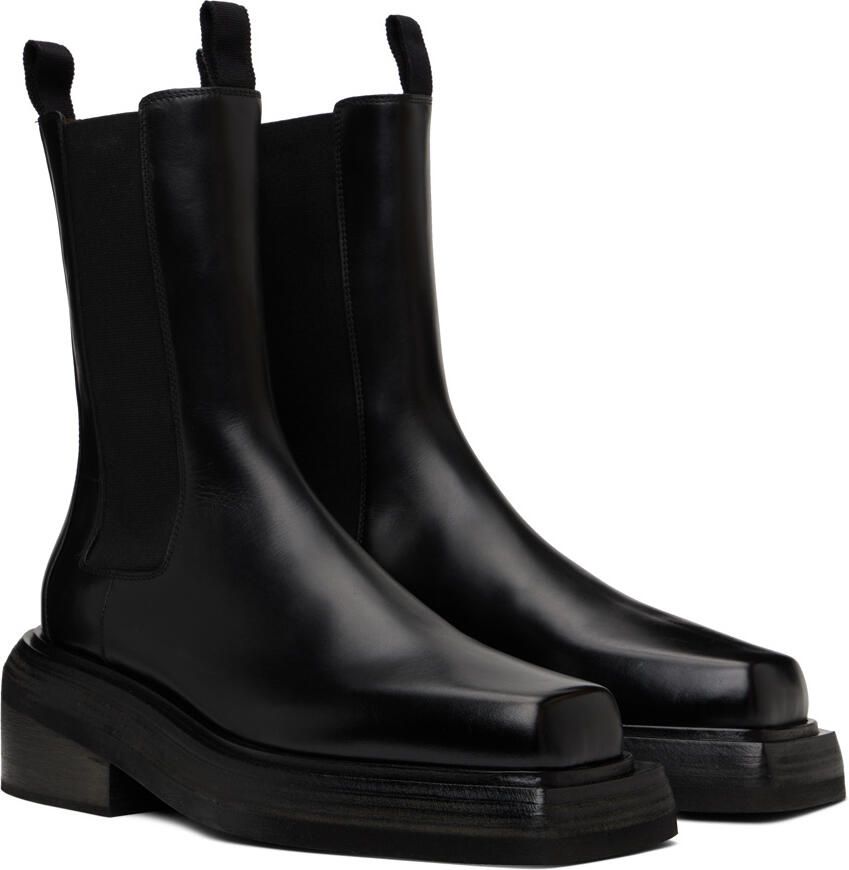 Marsèll Black Cassetto Chelsea Boots - Picture 2