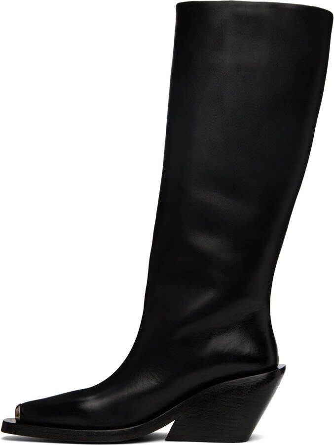 Marsèll Black Gessetto Tall Boots