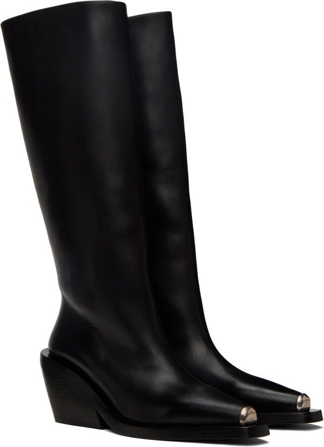 Marsèll Black Gessetto Tall Boots - Picture 3