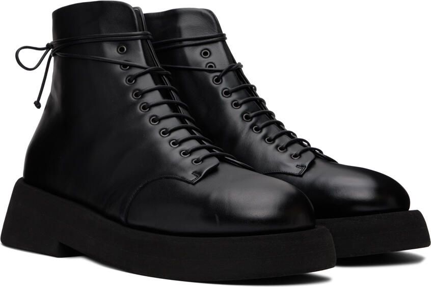 Marsèll Black Gomme Gommelone Lace-Up Boots - Picture 2