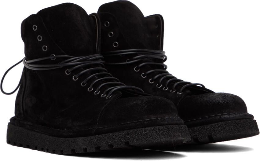 Marsèll Black Gomme Pallottola Pomice Boots - Picture 2