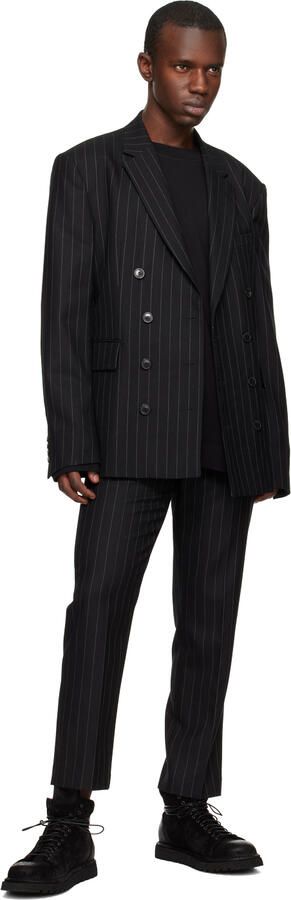 Marsèll Black Gomme Pallottola Pomice Boots - Picture 4