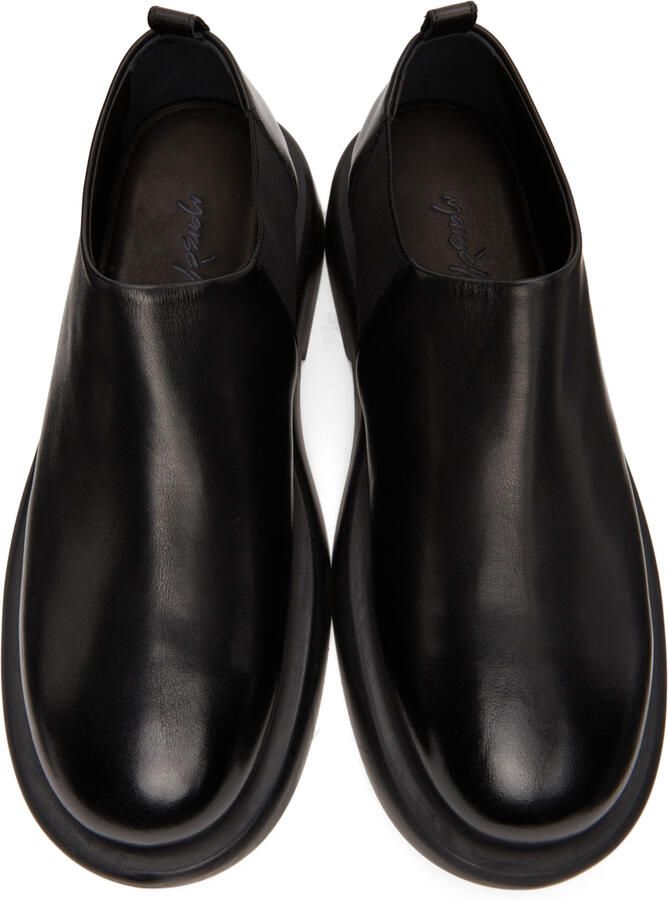 Marsèll Black Gomme Pantofola Loafers