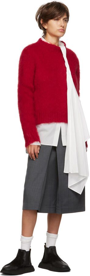 Marsèll Black Intagliata Suede Ankle Boots - Picture 4