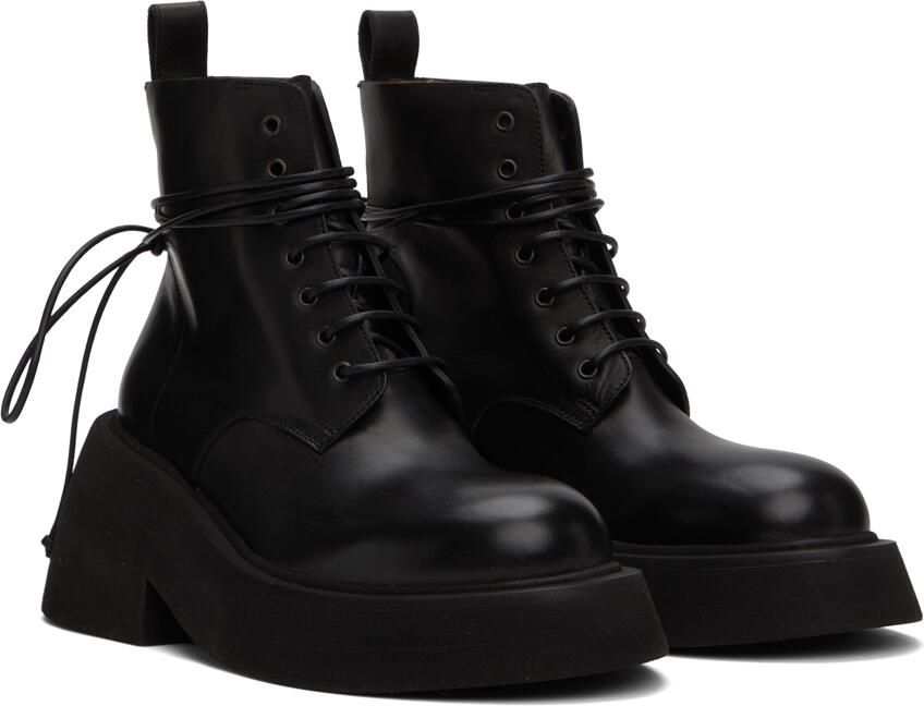 Marsèll Black Microne Ankle Boots - Picture 3