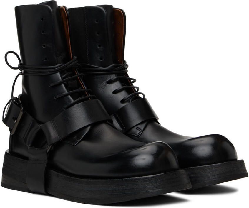 Marsèll Black Musona Ankle Boots - Picture 2